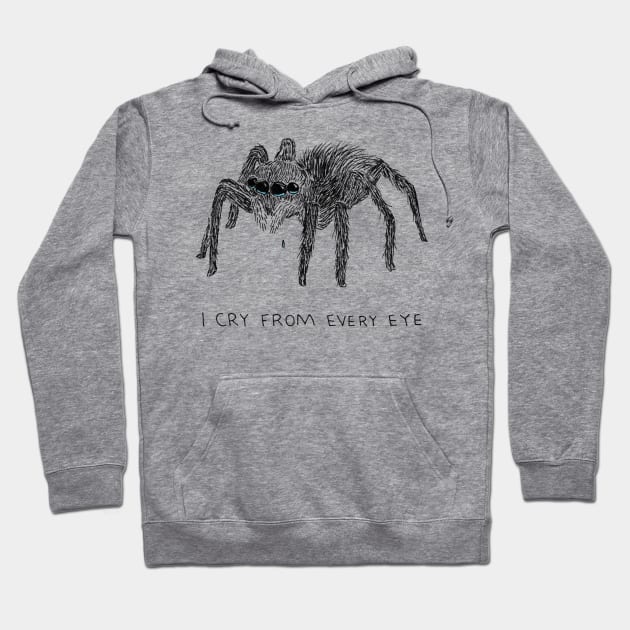 I Cry From Every Eye Hoodie by martinascott